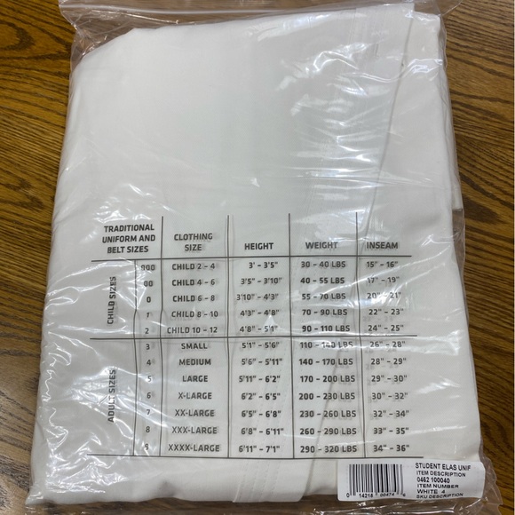 Adult Karate Uniform - Picture 3 of 3